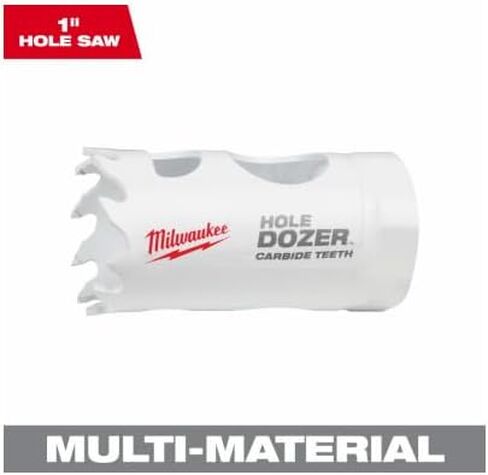 Milwaukee Electric - 1 Hole Dozer W/Carbide Teeth Hole Saw in Saudi Arabia