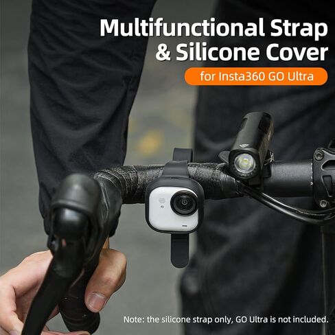 Camera Wrist Strap Fit for Insta360 GO Ultra Adjustable Silicone Hand Wrist Strap Lanyard Protective Case Cover in Saudi Arabia