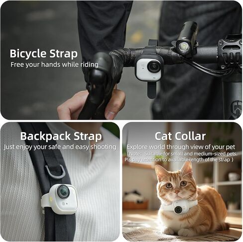Camera Wrist Strap Fit for Insta360 GO Ultra Adjustable Silicone Hand Wrist Strap Lanyard Protective Case Cover in Saudi Arabia