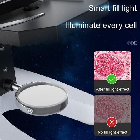 Microscope Kit Microscope2000x-5000x Biological HD Microscope 9PCS Accessories Microscope Lens Adapters in Saudi Arabia