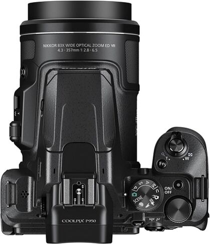 كاميرا نيكون COOLPIX P950 الرقمية زووم 24-2000 ملم | فيديو بدقة 83×، بدقة 16 ميجابكسل بدقة 4K + ذاكرة سعة 64 جيجابايت + مقبض تثبيت + حزمة برامج + المزيد (حزمة القيمة) (متجددة) in Saudi Arabia