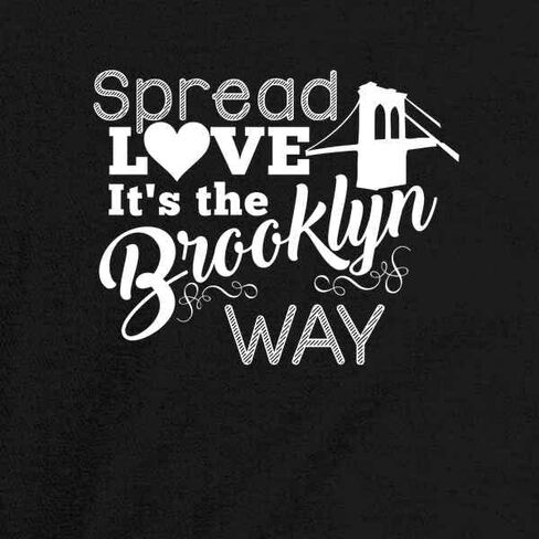 Pop Threads Spread Love Its The Brooklyn Way Infant Baby Boy Girl Bodysuit in Saudi Arabia