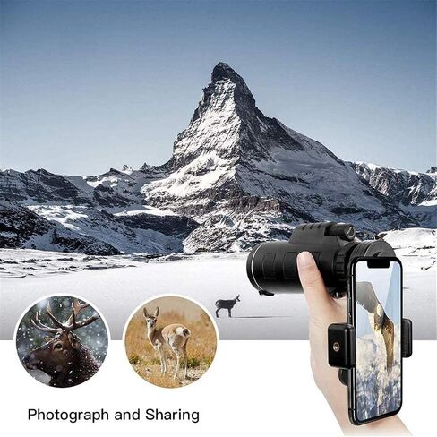 Telescopes for Adults Astronomy, High Power Monocular Telescope 40X60 High Power High Definition Zoom Monoculars Compact Waterproof Monocular for Adults Bird Watching Traveling Wildlife in Saudi Arabia
