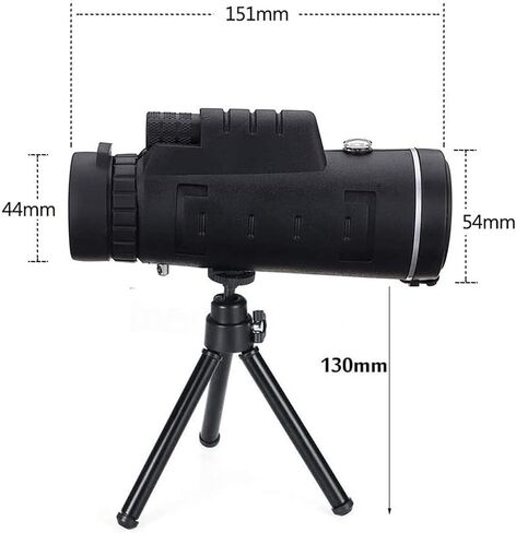 Telescopes for Adults Astronomy, High Power Monocular Telescope 40X60 High Power High Definition Zoom Monoculars Compact Waterproof Monocular for Adults Bird Watching Traveling Wildlife in Saudi Arabia