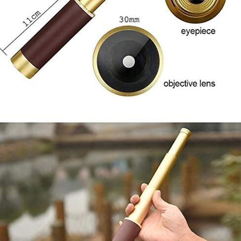 Telescopes for Adults Astronomy, High Power Monocular Telescope 25X30 Spyglass Tools High Power Mirror Retro Pirate Monocular Binocular Scope in Saudi Arabia