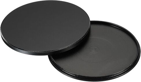 77mm Lens Cap, Camera Lens Cap Cover Universal Front Metal Lens Filter Stacks Cap Protective Case for 77mm Camera Circular Polarizing Fader ND Filter, Black in Saudi Arabia