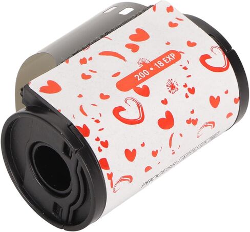 Black White Print Film Professional 18 Exposures 200 Degree Light Sensitivity 35mm Black White Negative Film for 135 Camera Professional Accessories for Use in Saudi Arabia