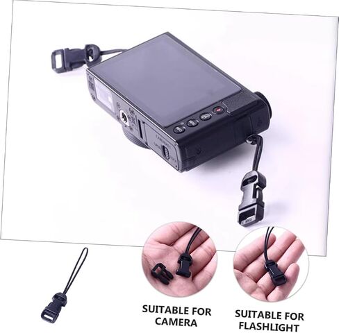 Gadpiparty 2 مجموعات قابل للتعديل حزام الكاميرا الإفراج السريع Qd حلقة Qd نظام موصل كليب Dslr كاميرا شريط للرسغ 10 قطعة * 2 in Kuwait
