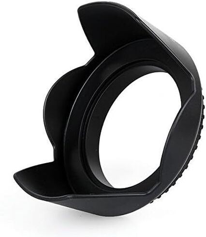 Pro Hard Lens Hood with Collar Clamp (62mm) for Panasonic Lumix S9 DC-S9 in Saudi Arabia