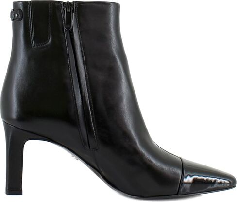 Sam Edelman Women's Saige Ankle Boot, Black Leather, 9.5 in Saudi Arabia
