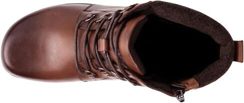 Propet Womens Delaney Round Toe Lace Up Zippered Casual Boots Ankle Low Heel 1-2" - Brown in Saudi Arabia