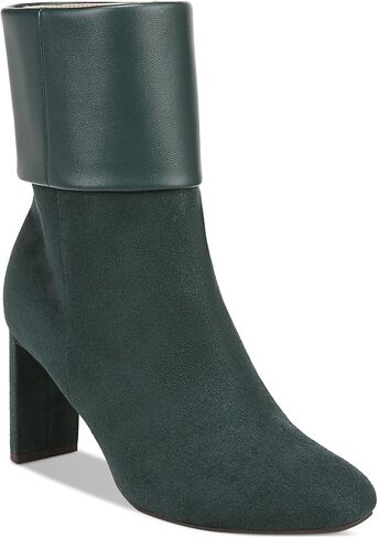 Alfani Womens Ajojo Faux Suede Mixed Media Booties in Saudi Arabia