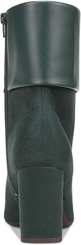 Alfani Womens Ajojo Faux Suede Mixed Media Booties in Saudi Arabia