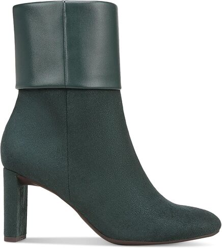Alfani Womens Ajojo Faux Suede Mixed Media Booties in Saudi Arabia