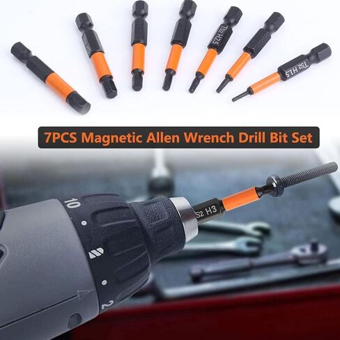 7PCS Hex Shank Screwdriver Bits Wrench Drill Bits Set in Saudi Arabia
