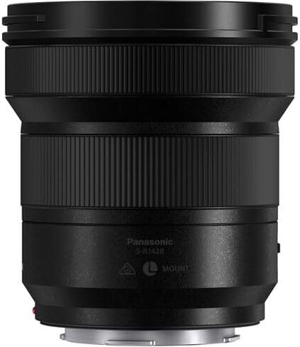 Panasonic Lumix S 14-28mm f/4.5-5.6 Lens for Leica L (S-R1428) Bundle Including: 3-Piece Filter Kit, Lens Pouch, Lens Caps, Lens Hood, Cleaning Kit, Lens Cap Keeper in Saudi Arabia