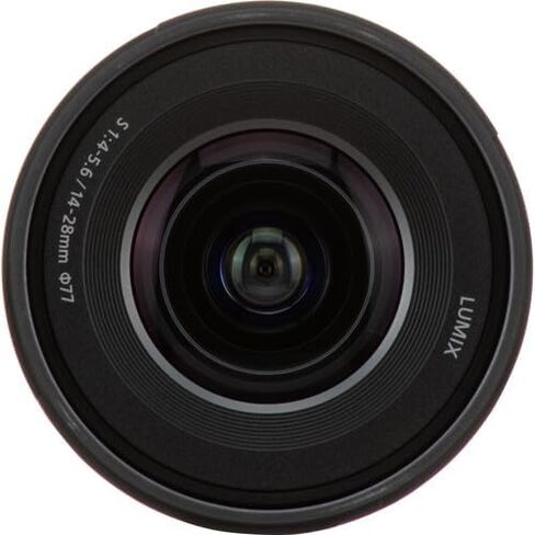 Panasonic Lumix S 14-28mm f/4.5-5.6 Lens for Leica L (S-R1428) Bundle Including: 3-Piece Filter Kit, Lens Pouch, Lens Caps, Lens Hood, Cleaning Kit, Lens Cap Keeper in Saudi Arabia