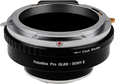محول تركيب عدسة Fotodiox Pro متوافق مع عدسة تركيب Fujica GL69 لأنظمة الكاميرا بدون مرآة Sony Alpha E-Mount in Saudi Arabia