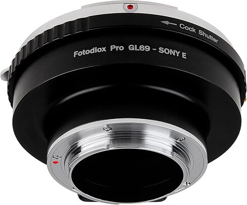 محول تركيب عدسة Fotodiox Pro متوافق مع عدسة تركيب Fujica GL69 لأنظمة الكاميرا بدون مرآة Sony Alpha E-Mount in Saudi Arabia
