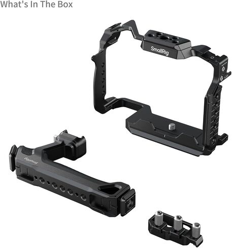 SmallRig Cage Kit for Panasonic G9 II / S5 II / S5 IIX with NATO Top Handle, Cable Clamp for HDMI & USB-C, Built-in Quick Release Plate for Arca, 1/4''-20 & 3/8''-16 Threaded Holes - 5752 in Saudi Arabia