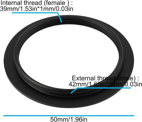 SING F LTD M39 Female to M42 Male Camera Lens Adapter Ring M39-M42 Thread Mount Suitable for Change The Lens Mount in Saudi Arabia