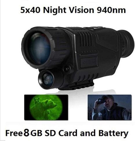 Telescopes for Adults Astronomy, High Power Binoculars, 5X40 Digital Telescope, Monocular with Camera, Photo Recording, Video in Saudi Arabia