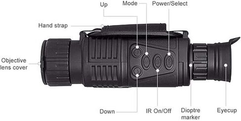 Telescopes for Adults Astronomy, High Power Binoculars, 5X40 Digital Telescope, Monocular with Camera, Photo Recording, Video in Saudi Arabia