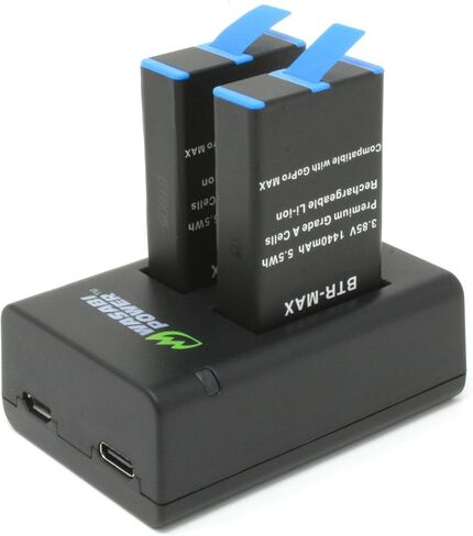 Wasabi Power Replacement for MAX Battery Charger (Dual USB) and ACDBD-001, ACBAT-001 in Saudi Arabia