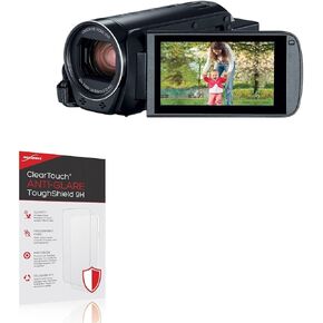 واقي شاشة BoxWave متوافق مع Canon Vixia HF-R82 - ClearTouch مضاد للوهج ToughShield 9H (عبوتان)، واقي شاشة مرن متين مضاد للتوهج 9H in Kuwait
