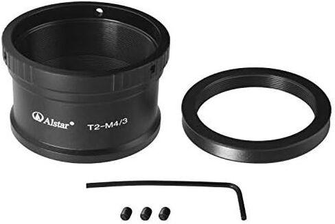 Alstar T T2 Mount for Olympus Panasonic M4 / 3 Cameras - Compatible with Olympus EP1, EP2, EPL1, Panasonic DMC-G1, DMC-GH1, DMC-GF1 Camera Bodies in Saudi Arabia