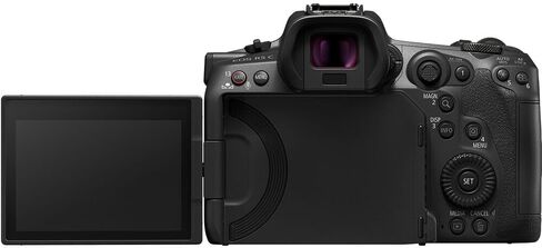 Canon EOS R5 C Mirrorless Cinema Camera Kit with RF 24-70mm f/2.8 Lens | 45MP Full-Frame, 8K RAW Video, Dual Pixel AF, Hybrid Photo & Cinema (5077C024) + LP-E6P Battery + 64GB Card + Shoulder Bag in Saudi Arabia