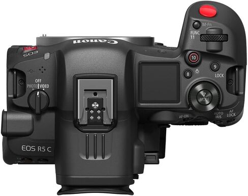 Canon EOS R5 C Mirrorless Cinema Camera | True Hybrid Power for Filmmakers and High-End Creators (5077C002) + Canon Adapter EF-EOS R + LP-E6P Battery + 64GB Memory Card + Shoulder Bag in Saudi Arabia