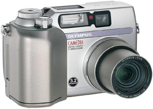 كاميرا رقمية OM SYSTEM OLYMPUS Camedia C-3020 بدقة 3 ميجابكسل مع تكبير بصري 3x (متجددة) in Kuwait
