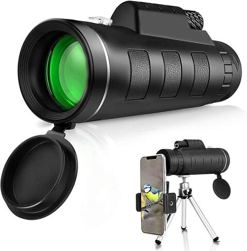 40x60 Telescope Monocular Waterproof Clear with Adjustable Tripod for Adult Bird Watching Outdoor Travel Sightseeing in Saudi Arabia