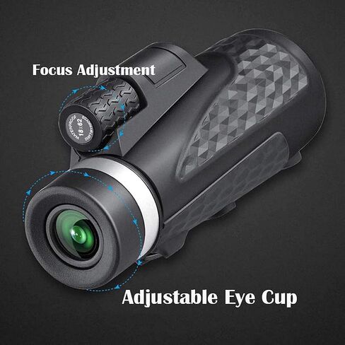 High Power Binoculars, Monocular Telescope Adults with Tripod, 18X62 High Power HD Monocular, Waterproof Monoculars Scopes with Smartphone Holder for Bird Watching in Saudi Arabia