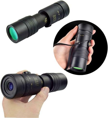 تلسكوب أحادي العين بتكبير تليفوتوغرافي فائق 4K 10-300X40mm، تلسكوب عالي الدقة محمول لمشاهدة الطيور البالغة والسفر في الهواء الطلق لمشاهدة معالم المدينة in Saudi Arabia