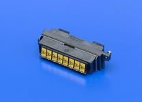Molex/Waldom, 106144-0100, BLC Backplane Adapter Assembly Black Body Metal Alignment Sleeve Retainer Clip to Plate Mount Style 4 Positions Shutter (2 Item/s) in Saudi Arabia