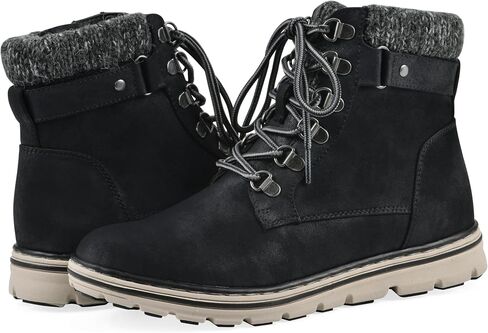 Cliffs by White Mountain Women's Kimora Cushioned Lace-Up City Hiker Ankle Bootie in Saudi Arabia