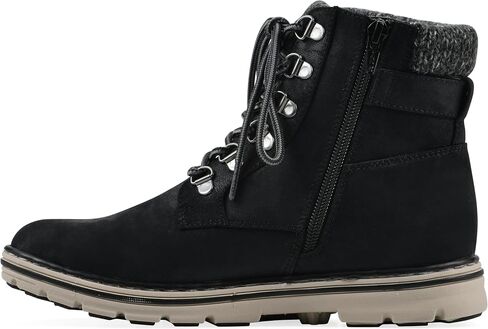 Cliffs by White Mountain Women's Kimora Cushioned Lace-Up City Hiker Ankle Bootie in Saudi Arabia