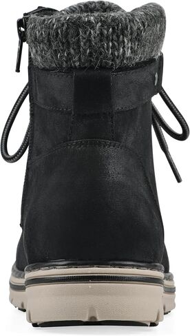 Cliffs by White Mountain Women's Kimora Cushioned Lace-Up City Hiker Ankle Bootie in Saudi Arabia