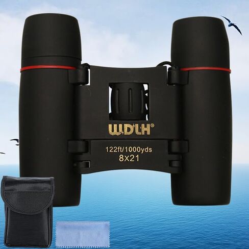 8x12 Pocket Binoculars for Adults, Lightweight Foldable Mini Binoculars for Travel, Hiking, Theater, Outdoor Events, Bird Watching in Saudi Arabia