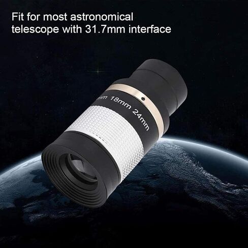 Telescopes for Adults Astronomy, High Power Binoculars 1.25in 8-24mm Zoom Eyepiece Multi Coated Optic Lens for Standard 31.7mm Astronomical Monocular in Saudi Arabia