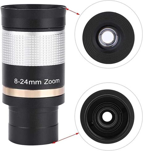 Telescopes for Adults Astronomy, High Power Binoculars 1.25in 8-24mm Zoom Eyepiece Multi Coated Optic Lens for Standard 31.7mm Astronomical Monocular in Saudi Arabia