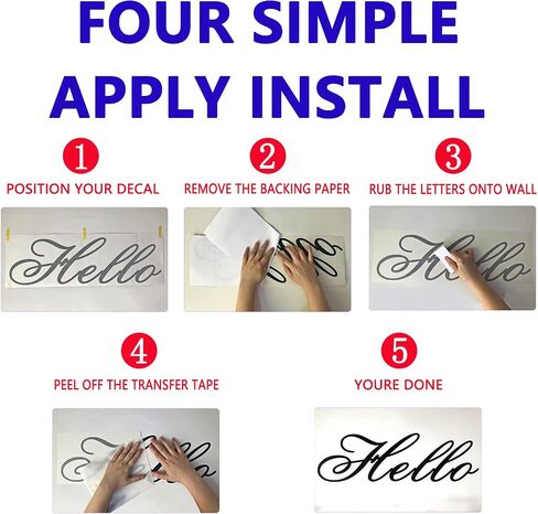 Bathroom Wall Stickers, Family Wall Decals, (Easy to Install), Wall Decor Quotes Home Bedroom Office Kitchen Love Teamwork Inspirational Women Men Positive Poster Signs Vinyl, Be Amazing Today 25"X7" in Saudi Arabia