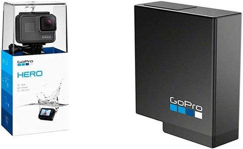 كاميرا GoPro HERO (2018) الرقمية المقاومة للماء، فيديو 1080p HD 10MP، شاشة تعمل باللمس (متجددة) in Kuwait