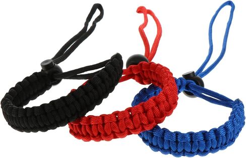 3pcs Multi-Function Wrist Strap Cameras Hand Lanyard for Binoculars and More High Toughness and Wear Resistance Red Black in Saudi Arabia