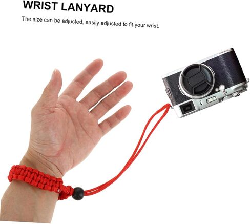 3pcs Multi-Function Wrist Strap Cameras Hand Lanyard for Binoculars and More High Toughness and Wear Resistance Red Black in Saudi Arabia