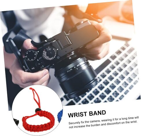3pcs Multi-Function Wrist Strap Cameras Hand Lanyard for Binoculars and More High Toughness and Wear Resistance Red Black in Saudi Arabia