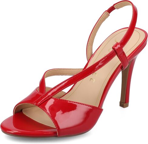 Journee Womens cushioned footbed and Varra Faux Leather Stiletto Heels in Saudi Arabia