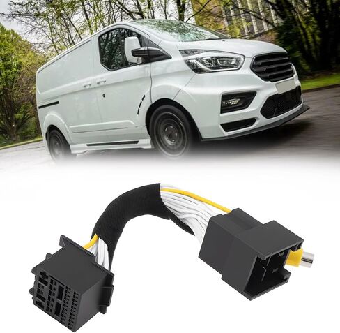 كابل كاميرا عكسي للراديو 32 دبوس متوافق مع شاشة Ford Transit Sync 2.5/ Sync 3 7&8 بوصة 2018-2022 in Kuwait